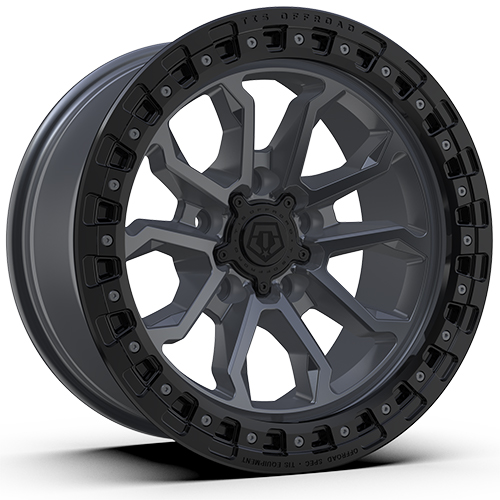 TIS Offroad 556AB Anthracite W/ Black Ring