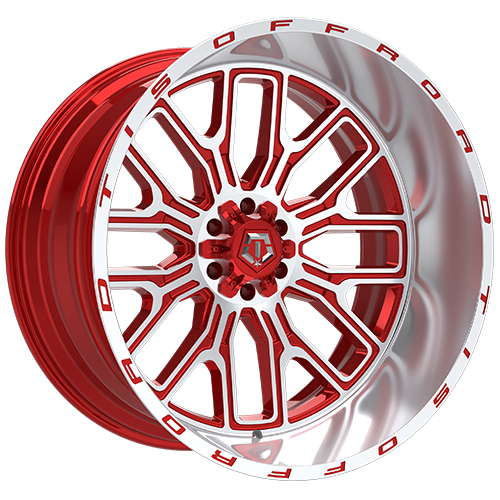 TIS Offroad 560MRL Gloss Red Machined - Part Number 560MRL-2448776 TIS Offroad 560MRL Gloss Red Machined Photo