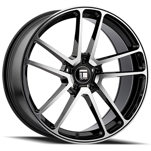 Touren TF97 Gloss Black W/ Machined Face - Part Number 3297-2945MB35 Touren TF97 Gloss Black W/ Machined Face Photo