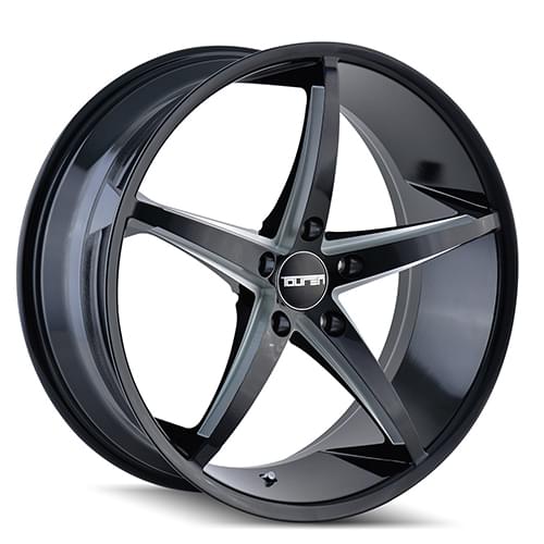 Touren TR70 3270 Gloss Black Milled - Part Number 3270-7744B Touren TR70 3270 Gloss Black Milled Photo