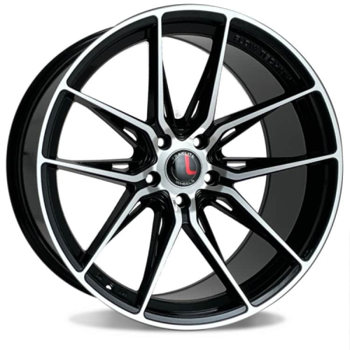 Traklite Wheels Clutch Gloss Black w/ Machined Face