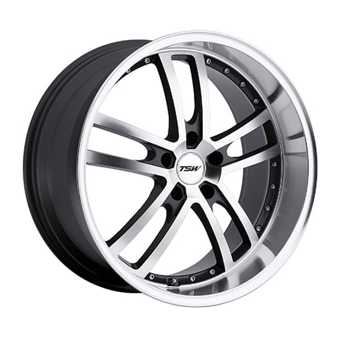 TSW Brooklands Gunmetal W/ Mirror Cut Face & Lip - Part Number 1880CAD205120B76 TSW Brooklands Gunmetal W/ Mirror Cut Face & Lip Photo
