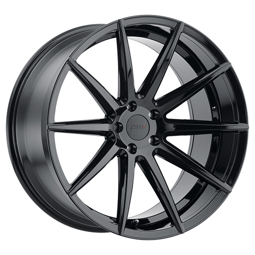 TSW Clypse Gloss Black - Part Number 2205CLP385112B66 TSW Clypse Gloss Black Photo