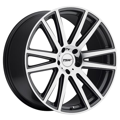 TSW Gatsby Gunmetal W/ Mirror Face - Part Number 2210GAT445112G66 TSW Gatsby Gunmetal W/ Mirror Face Photo