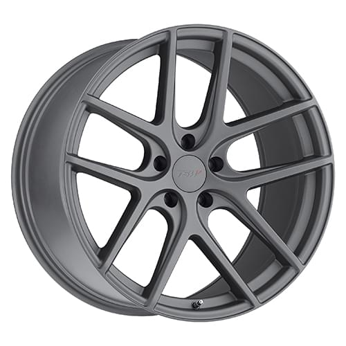TSW Geneva Matte Gunmetal - Part Number 1905GNV275114G76 TSW Geneva Matte Gunmetal Photo