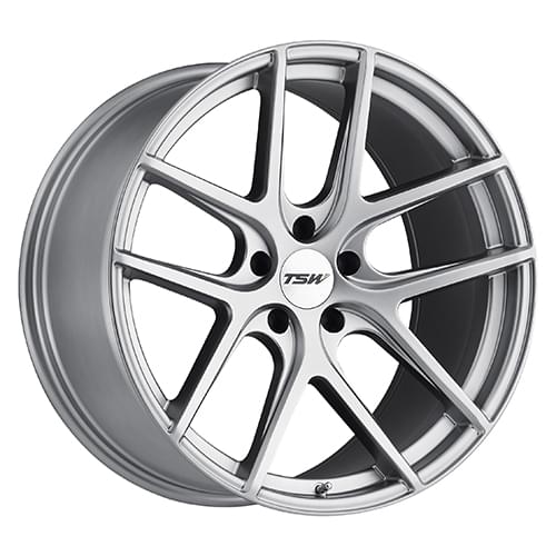 TSW Geneva Matte Silver - Part Number 2095GNV355114S76 TSW Geneva Matte Silver Photo