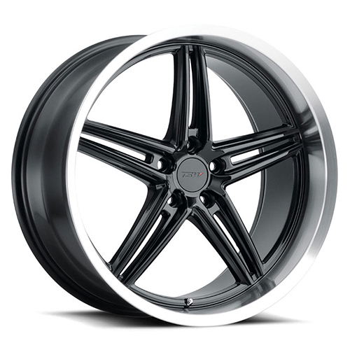 TSW Variante Gloss Black W/ Machined Lip - Part Number 2090VRT355120B76 TSW Variante Gloss Black W/ Machined Lip Photo