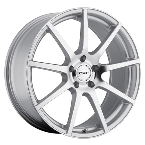 TSW Interlagos Silver W/ Mirror Face - Part Number 1890INT635114S76 TSW Interlagos Silver W/ Mirror Face Photo