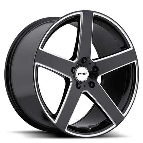 TSW Rivage Gloss Black - Part Number 2010RIV545112B72 TSW Rivage Gloss Black Photo