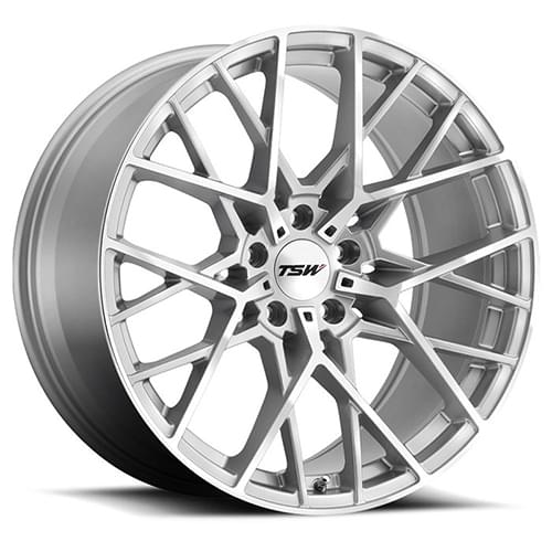 TSW Sebring Silver W/ Mirror Cut Face - Part Number 1895SEB355112S72 TSW Sebring Silver W/ Mirror Cut Face Photo