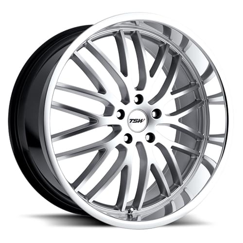 TSW Snetterton Hyper Silver W/ Mirror Lip - Part Number 1880SNT405108S72 TSW Snetterton Hyper Silver W/ Mirror Lip Photo