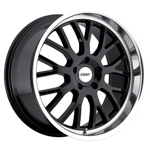 TSW Tremblant Gloss Black W/ Mirror Lip - Part Number 1880TRM205120B76 TSW Tremblant Gloss Black W/ Mirror Lip Photo