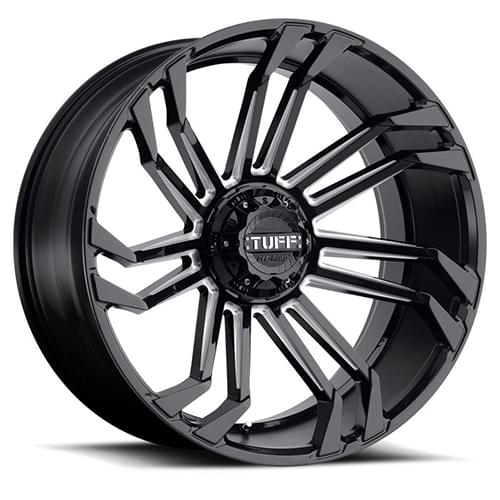 Tuff T21 Gloss Black Milled - Part Number 2010T21-95D70B78 Tuff T21 Gloss Black Milled Photo