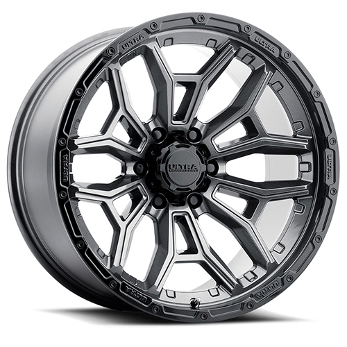 Ultra Warmonger 6 126GN Gloss Anthracite W/ Gloss Black Lip & Clear Coat - Part Number 126-2963GN+18 Ultra Warmonger 6 126GN Gloss Anthracite W/ Gloss Black Lip & Clear Coat Photo