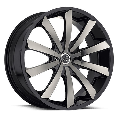 VCT V48 Black W/ Machined Tinted Face - Part Number V48-2085105115120+40TBM VCT V48 Black W/ Machined Tinted Face Photo
