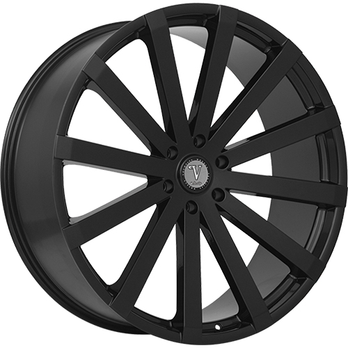 Velocity Wheel VW12 Black - Part Number VW12-22875B Velocity Wheel VW12 Black Photo