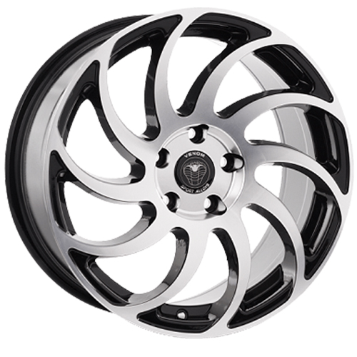 Venom Venom 32 Gloss Black With Machined Face - Part Number VEN3218855114+31B-A2 Venom Venom 32 Gloss Black With Machined Face Photo