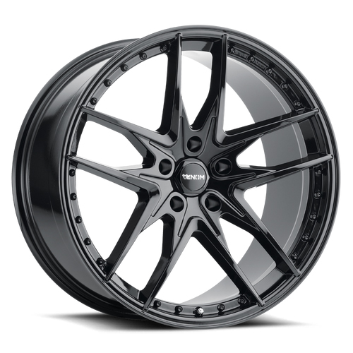 Venom Venom 38 Gloss Black - Part Number VEN382095114+24B-A Venom Venom 38 Gloss Black Photo