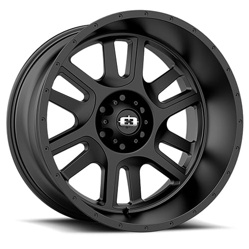 Vision Offroad Split 419 Satin Black - Part Number 419-22287SB-51 Vision Offroad Split 419 Satin Black Photo