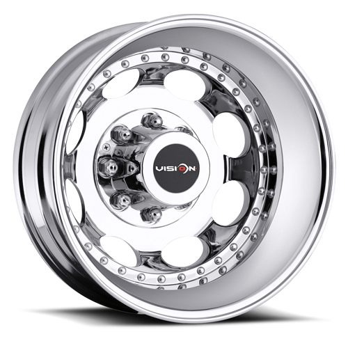 Vision Offroad Hauler 181Z Chrome Dually Rear - Part Number 181Z6526CR161 Vision Offroad Hauler 181Z Chrome Dually Rear Photo