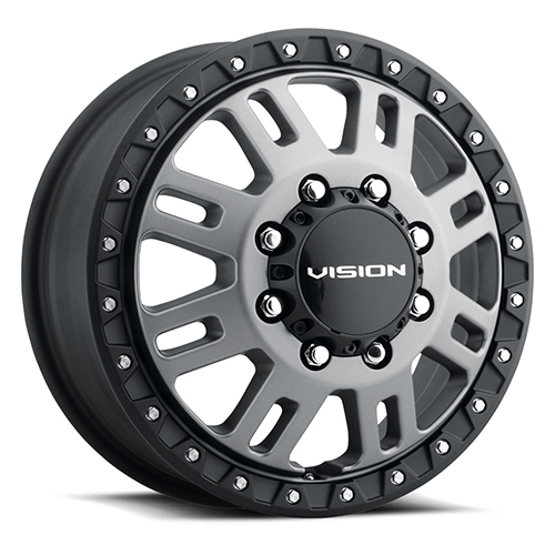 Vision Offroad Manx 2 Satin Gray Dually Front - Part Number 408-7670SGBLF Vision Offroad Manx 2 Satin Gray Dually Front Photo