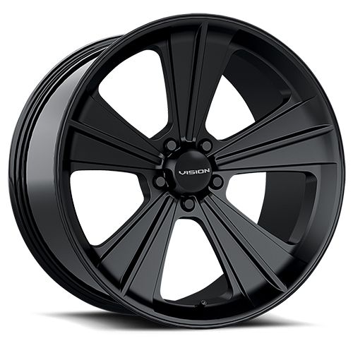 Vision Missle V327 Satin Black - Part Number V327-20190SB27 Vision Missle V327 Satin Black Photo