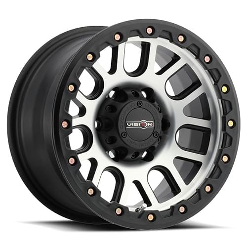 Vision Offroad Nemesis 111 Black W/ Machined Face - Part Number 111-2983MF10 Vision Offroad Nemesis 111 Black W/ Machined Face Photo