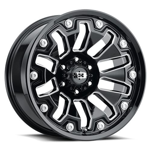Vision Offroad Armor 362 Milled W/ Black Bolts - Part Number 362-20087GBMSB-25 Vision Offroad Armor 362 Milled W/ Black Bolts Photo