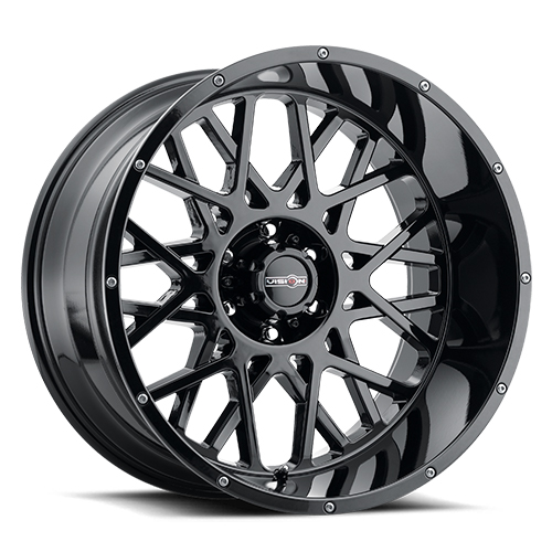 Vision Offroad Rocker 412 Black - Part Number 412-22081GB-19 Vision Offroad Rocker 412 Black Photo