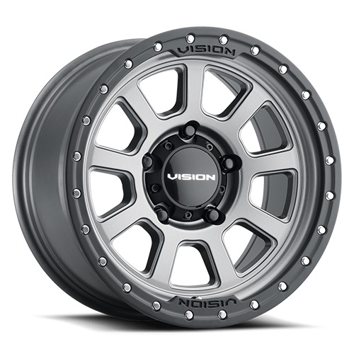 Vision Offroad Ojos 350 Satin Grey - Part Number 350-8985SGBL12 Vision Offroad Ojos 350 Satin Grey Photo