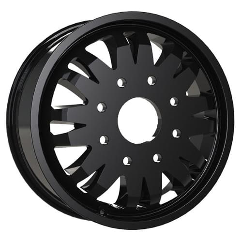 Vision Offroad Rival 401H Gloss Black Dually Rear I - Part Number 401H2879SBIRL Vision Offroad Rival 401H Gloss Black Dually Rear I Photo