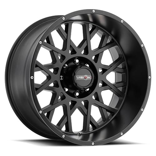 Vision Offroad Rocker 412 Satin Black - Part Number 412-2950SB12 Vision Offroad Rocker 412 Satin Black Photo