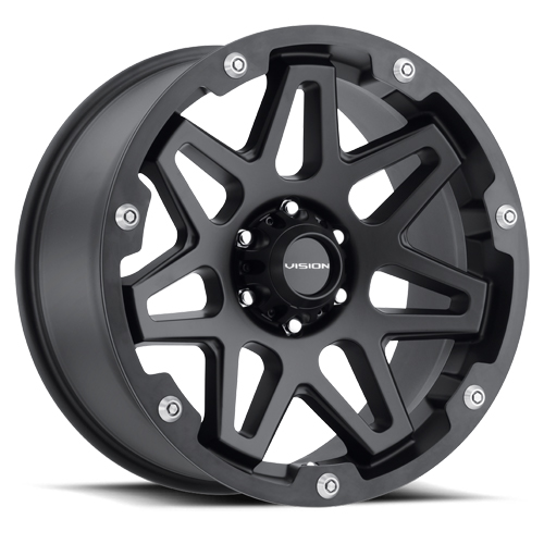 Vision Offroad Se7en 416 Satin Black - Part Number 416-7970SB-12 Vision Offroad Se7en 416 Satin Black Photo