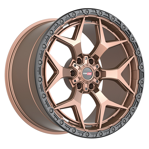 Vortek Offroad Titan VRT-603 Matte Bronze W/ Black Bead Ring
