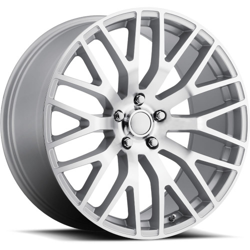 Voxx Replica Mustang Performance Silver Machined - Part Number PER 995-5114-53 SMF Voxx Replica Mustang Performance Silver Machined Photo