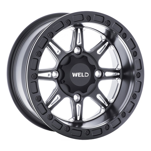 Weld Off-Road Cheyenne U511 Satin Black Milled - Part Number U511B0043500 Weld Off-Road Cheyenne U511 Satin Black Milled Photo
