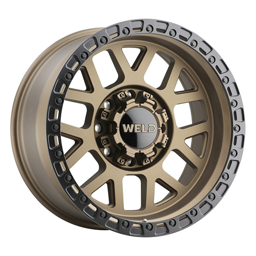 Weld Off-Road Cinch W115 Satin Bronze W/ Satin Black Lip - Part Number W11579098500 Weld Off-Road Cinch W115 Satin Bronze W/ Satin Black Lip Photo