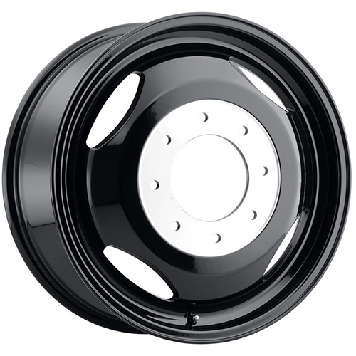 Weld Off-Road Dually Inner W100 Gloss Black - Part Number W10008292850 Weld Off-Road Dually Inner W100 Gloss Black Photo
