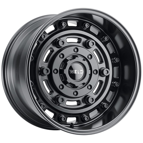 Weld Off-Road Fortress W135 Satin Black - Part Number W13509017575 Weld Off-Road Fortress W135 Satin Black Photo