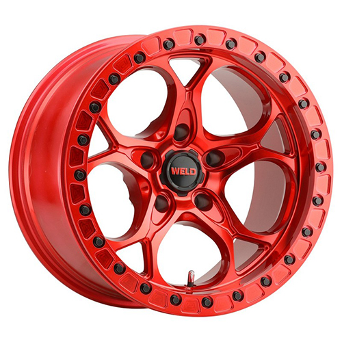 Weld Off-Road Ledge Beadlock Candy Red Photo