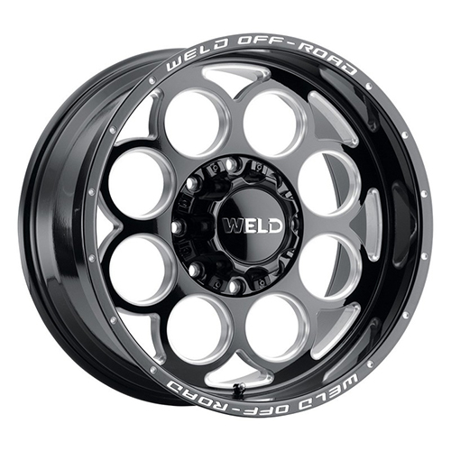 Weld Off-Road Redondo Gloss Black Milled - Part Number W11300098475 Weld Off-Road Redondo Gloss Black Milled Photo