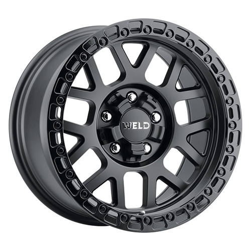 Weld Off-Road Cinch W104 Satin Black - Part Number W10470026450 Weld Off-Road Cinch W104 Satin Black Photo