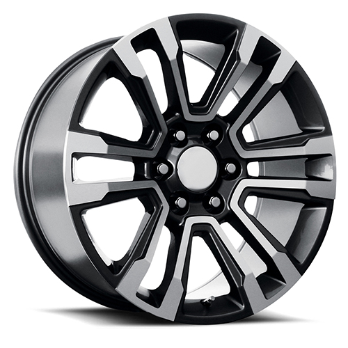 Wheel Replicas Denali V1184 Gunmetal Machined Photo