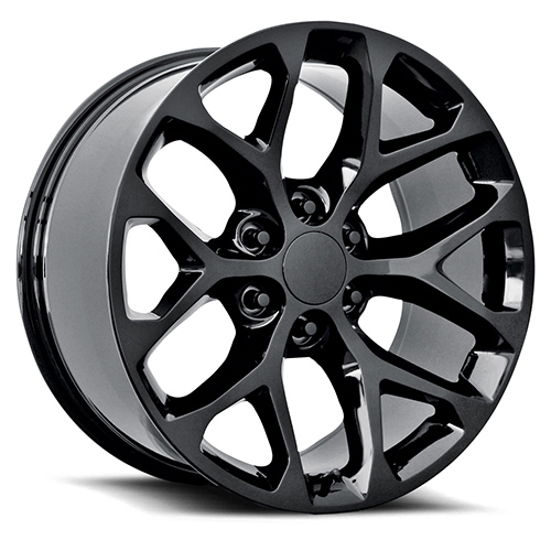 Wheel Replicas Sierra Snowflake V1182 Gloss Black - Part Number V1182-2615818GB Wheel Replicas Sierra Snowflake V1182 Gloss Black Photo
