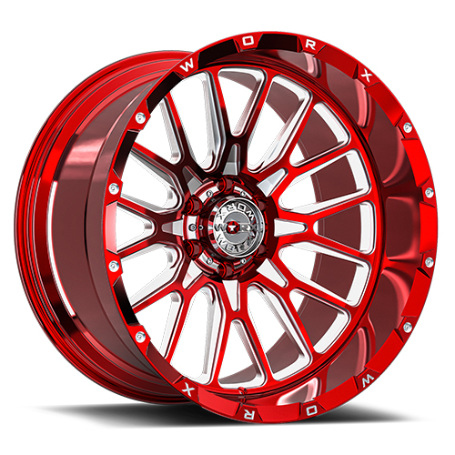 Worx WF818RT Polished Red Tint W/ Milled Accents - Part Number WF818RT-2212817044 Worx WF818RT Polished Red Tint W/ Milled Accents Photo