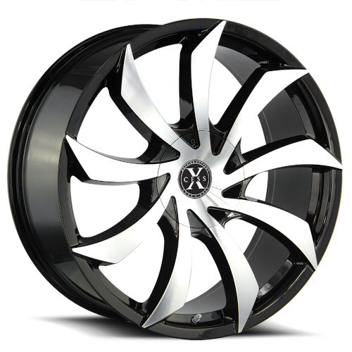 Xcess X01 Gloss Black Machined - Part Number X01250235GBM Xcess X01 Gloss Black Machined Photo