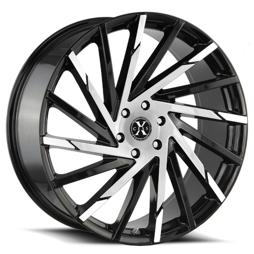 Xcess X02 Gloss Black Machined - Part Number X02252035GBM Xcess X02 Gloss Black Machined Photo