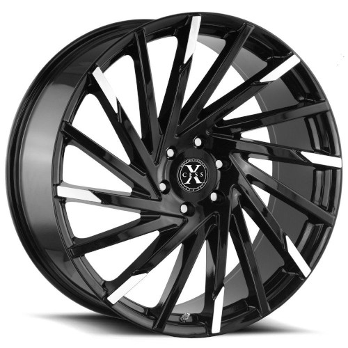 Xcess X02 Gloss Black W/ Machined Tips - Part Number X02051515GBMT Xcess X02 Gloss Black W/ Machined Tips Photo