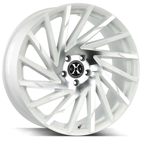 Xcess X02 White Machined - Part Number X02051435WM Xcess X02 White Machined Photo