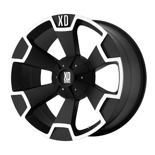 XD Series XD803 Thump Matte Black Machined - Part Number XD80329054735 XD Series XD803 Thump Matte Black Machined Photo